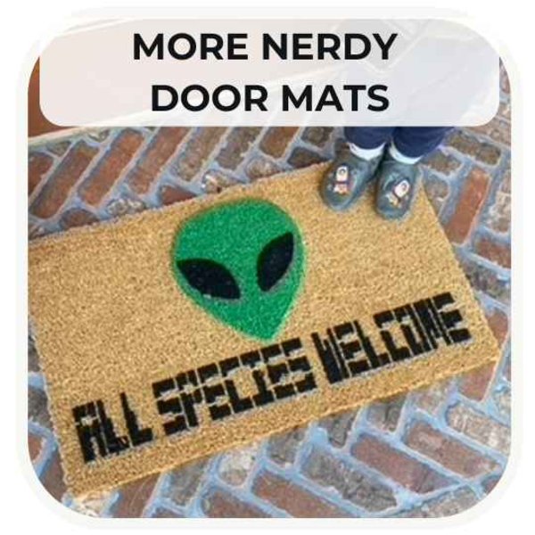 Geeky Unique Gift Doormats