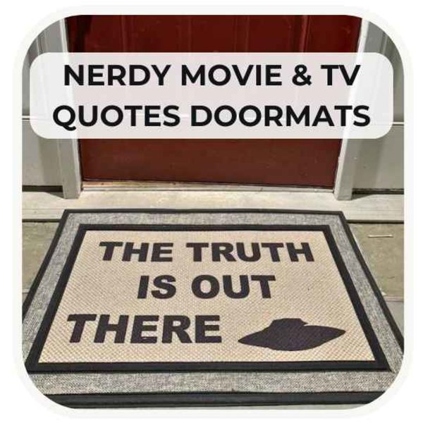 TV & Movie Quote Doormats