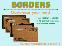 Welcome-ish | go away doormat