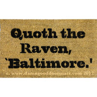 Baltimore Raven, Poe doormat