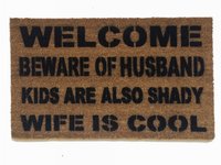 EVERYONE cool funny door mat