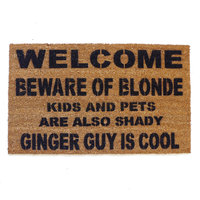 EVERYONE cool funny door mat