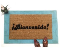 Spanish Bienvenido! doormat
