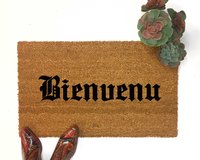 coir Olde Bienvenue French Doormat