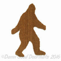 bigfoot doormat sasquatch