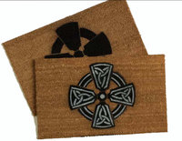 Irish welcome doormat