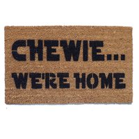 Chewie, we're home, Star Wars coir outdoor doormat