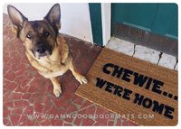 Star Wars Chewie, we're home, Han Solo Chewbacca doormat