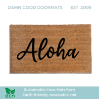 Aloha Hawaiian Welcome | Damn Good Doormats