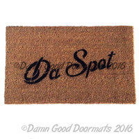 Da Spot funny ironic doormat