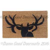 Duck Dynasty deer head doormat