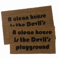 A clean house is the Devil's playground