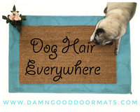 dog hair everywhere funny dog lover doormat