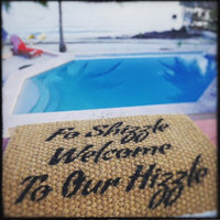 Fo Shizzle Welcome to our Hizzle™ doormat