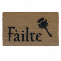 Irish welcome doormat