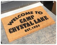Camp Crystal Lake Friday the 13th doormat1