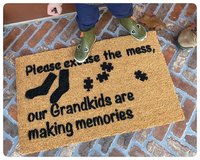STFU Baby Sleeping | funny new Mom gift door mat