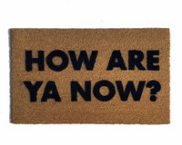 How are ya now? Letterkenny coir doormat