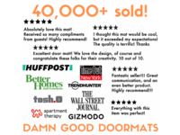Custom Personalized last name doormat