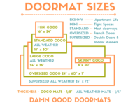 Happy Crimus doormat | funny Christmas gift for couples
