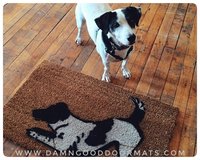 Jack Russell Terrier dog lover doormat