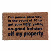 If you can read this, you're not 6 feet away Social Distancing doormat