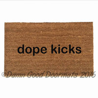 dope kicks doormat
