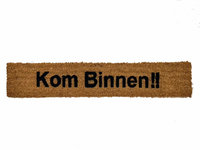 skinny 6" Kom Binnen Dutch Come In door mat