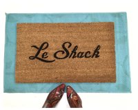 Le Shack™ funny French doormat
