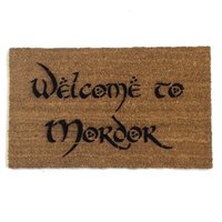 Welcome to MORDOR JRR Tolkien nerd doormat