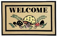 Enhance your outdoor area with an all-weather doormat. Anywhere from your entryw