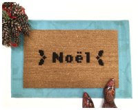 Nerdy New Year Noel doormat