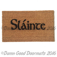 Irish welcome doormat