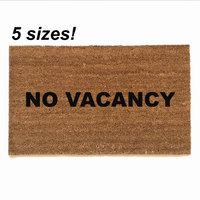 NO VACANCY™ funny doormat