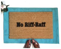 no riff raff fawlty towers doormat