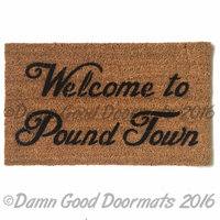 Welcome to Pound Town sex time funny rude outdoor mature