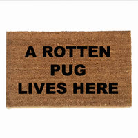 Rotten DOG lives here™ Hocus Pocus Halloween doormat