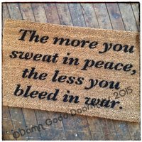 Sweat in peace