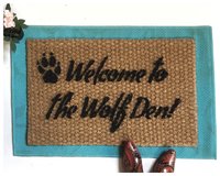 Welcome to the Wolf Den! doormat