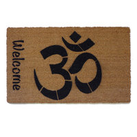 Be the change Gandhi peace doormat