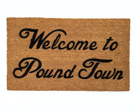 Welcome to Pound Town sex time funny rescue dog rude outdoor mature