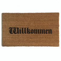 NEW olde english German door mat Willkommen doormat