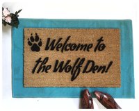Welcome to the Wolf Den! doormat