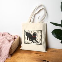 Cave Canem Tote Bag | Beware of Dog Pompeii Mosaic | Damn Good Doormats