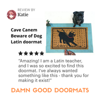 feline fine cat lover doormat