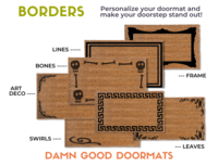 Shalom Compadres Jewish Hispanic Spanish | Damn Good Doormats