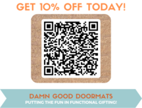 No Admittance Except of PUPPY Business Tolkien Doormat