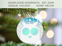 Mothman Ornament | Damn Good Doormats