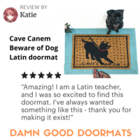 Game Day door mat | Go Away doormat