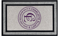 Custom Business Logo Door Mat for Charlotte